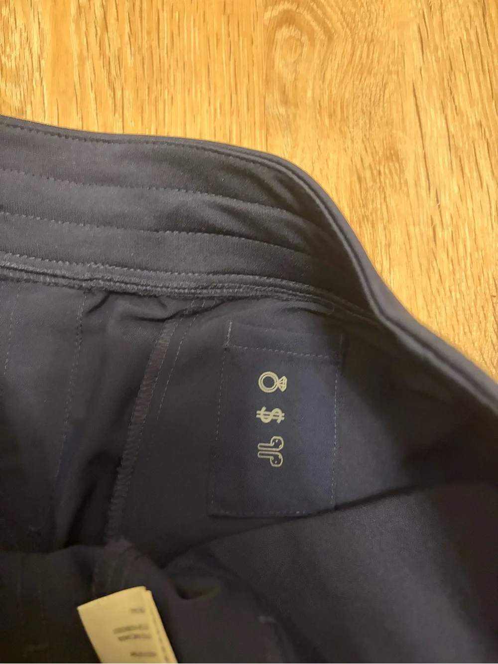 FIGS Zamora Women’s Navy Jogger Scrub Pants XS/T Zip Pocket Technical